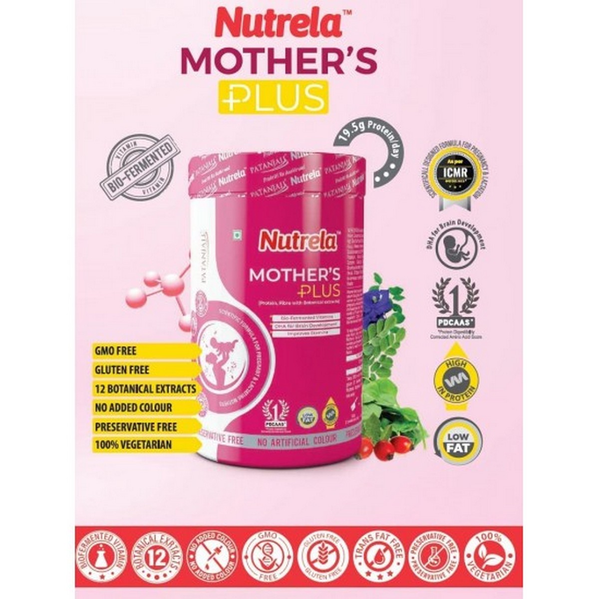 Patanjali Nutrela Mother’s Plus Health Drink For Pregnancy & Lactation