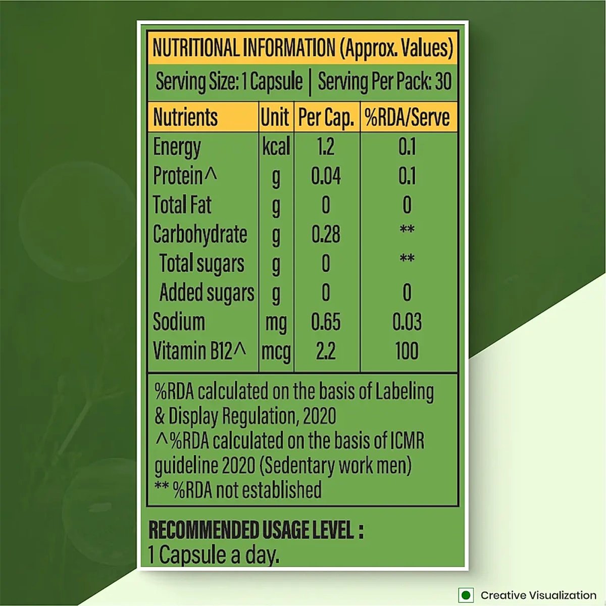 Patanjali Nutrela Vit B12 Natural