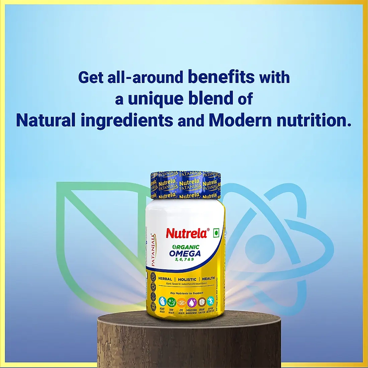 Patanjali Nutrela Organic Omega 3,6,7,9